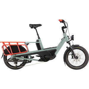 Bicycle and accessory: Cannondale Cargowagen Neo Cargo Electric Bike - Sage Grey