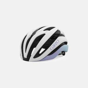 Bicycle and accessory: Giro Helmet Cielo MIPS Matte White / Lilac fade (MEDIUM)