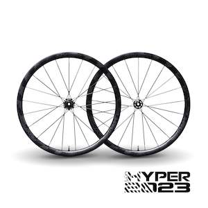 Lún: HYPER Gen2 D33 (35mm all round) Disc Brake Carbon Wheelset