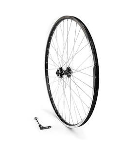 Bicycle and accessory: Alex Rims DM18 Front Wheel 6 Bolt Disc QR