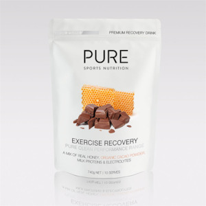 Bicycle and accessory: Pure Exercise Recovery 740g Organic Cacao & Honey