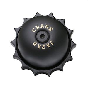 Bicycle and accessory: CRANE - E-NE REVOLVER BELL