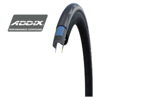 Bicycle and accessory: Schwalbe Tyre Durano DD Performance Folding Graphite Sidewall