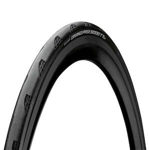 Bicycle and accessory: Continental GP5000 TT TR Tubeless Tyre - Black/Black