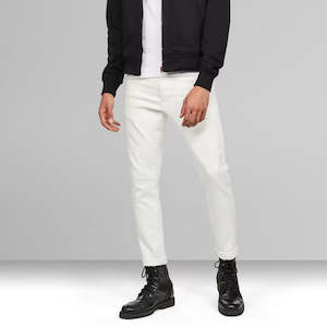 Clothing: G-STAR 3301 Slim ‘White'