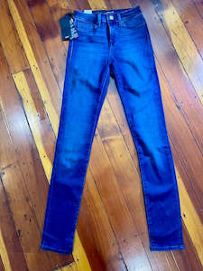 Clothing: MAVI Alissa Mid Skinny Glam 'Blue Glam'