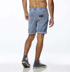 WRANGLER Denim Shorts Spencer 'Blue Groove'