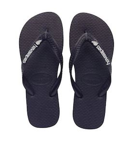 HAVAIANA Silver Fern Jandal 'Black'