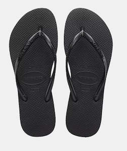 HAVAIANA Slim Jandal 'Black'