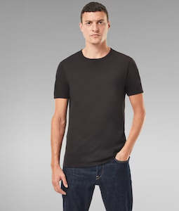 G-STAR Slim Fit Plain Tee 'Black'