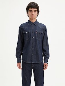 LEVI’S Barstow Denim Western Shirt ‘Rinse’