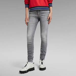 Clothing: G-STAR Lhana Skinny 'Sun Faded Glacier Grey'