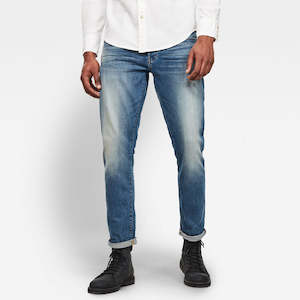 Clothing: G-STAR 3301 Straight Tapered ‘Vintage Azure’