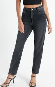 Wrangler W's Drew Cropped Jean 'Black Pepper'