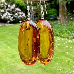 Baltic amber earrings