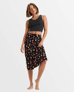 Womens Shelly Beach Midi Skirt