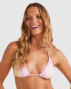 Womenswear: Womens Hollow Trees Tiki Tri Bikini Top