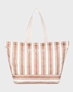 Womenswear: Womens Strippy Beach Tote Bag