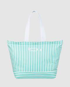 Womens Strippy Beach Tote Bag