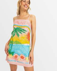 Womens Atlas Playa Blanca Slip Dress