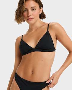 Womenswear: Womens Beach Classics Fixed Tri Bikini Top