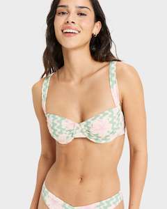 Womens Hibiscus Daze Underwire Bikini Top