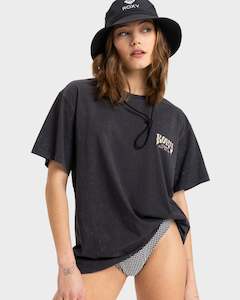 Womenswear: Womens Sunny Oversized Optic Wash T-Shirt