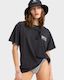 Womens Sunny Oversized Optic Wash T-Shirt