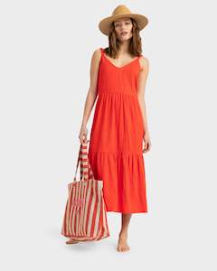 Womenswear: Womens Waiting Line Maxi Dress