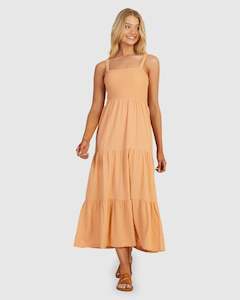 Womens Sunnier Shores Solid Dress