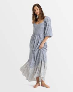 Womenswear: Womens Borderline Maxi Dress