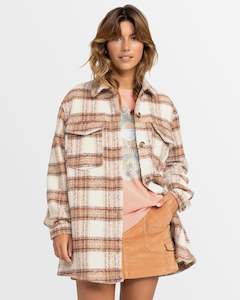 Womenswear: Womens Check The Swell Iiii Shacket