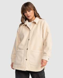 Womenswear: Womens Over And Over Polar Fleece Shacket