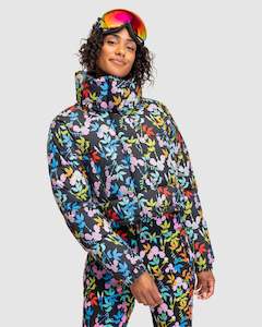 Womens Roxy X Rowley Short Puffer Jk Jackets