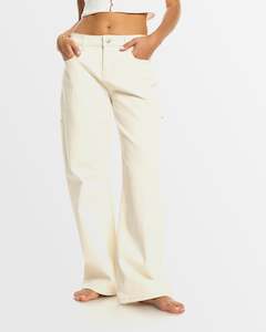 Womenswear: Womens Finley Worker Carpenter Denim Pants