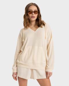 Womenswear: Womens Ocean Drive Hooded Long Sleeve T-Shirt