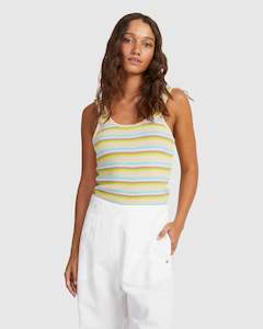 Womens Playa Del Amor Stripe Top