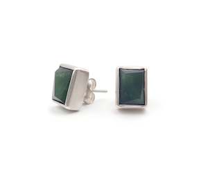 Jewellery: Faceted Box Studs