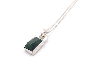 Jewellery: Faceted Box Pendant