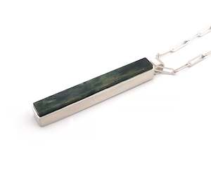 Pounamu Block Pendant