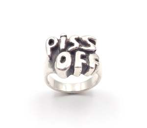 Jewellery: PISS OFF Ring