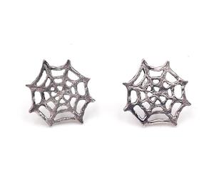 Spider Web Earrings