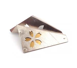 Origami Cut Out Brooch