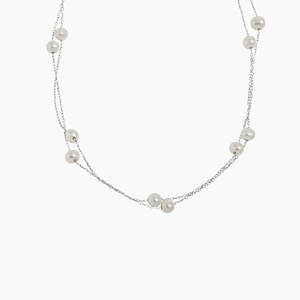 Jewellery: Margaret Double Layered Pearl Necklace