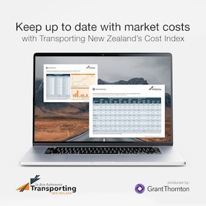 Transporting New Zealand Cost Index (Annual Subscription) - Ia Ara Aotearoa Tran…