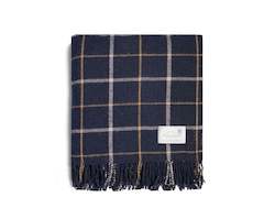 Takarangi Tartan throw