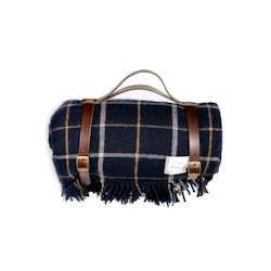 Takarangi Tartan picnic blanket