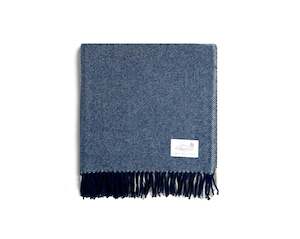 Shepherds stripe throw