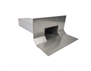 Scupper Chamfer SS 100mm x 65mm x 350mm