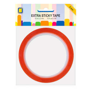 Jeje Products Double Sided Tape Extra Sticky 9mm